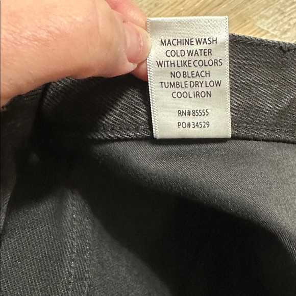 PISTOLA Alice Denim Midi Skirt with front slit in Underground - Picture 10 of 10